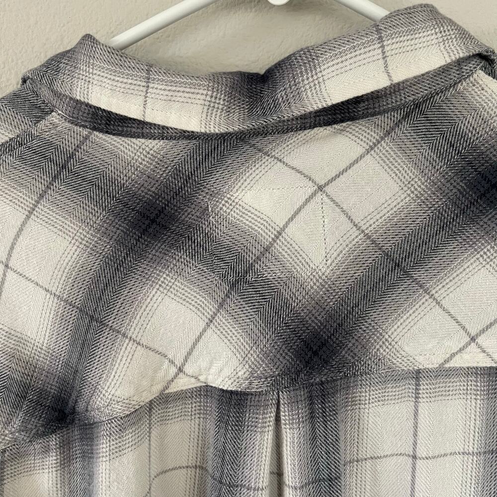 Rails Hunter Flannel Button Down Top In Sterling … - image 6